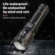 Heinast 2000LM Tactical LED Flashlight with USB Charging and Zoom Mobile shop