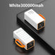BCAK 50MAH Portable Power Bank with Fast Charging and Built-in Cable Ryglobal