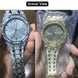 Iced Out Gold Diamond Watch for Men - Hip Hop Bling Style Mobile shop