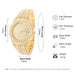 Iced Out Gold Diamond Watch for Men - Hip Hop Bling Style Mobile shop