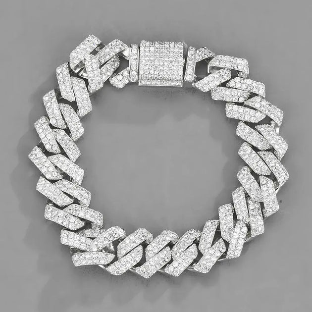 Iced Out Gold Diamond Watch for Men - Hip Hop Bling Style Mobile shop