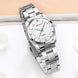 VA VA VOOM Luxury Minimalist Pink Rhinestone Women's Watch 29mm Mobile shop