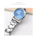 VA VA VOOM Luxury Minimalist Pink Rhinestone Women's Watch 29mm Mobile shop