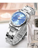 VA VA VOOM Luxury Minimalist Pink Rhinestone Women's Watch 29mm Mobile shop