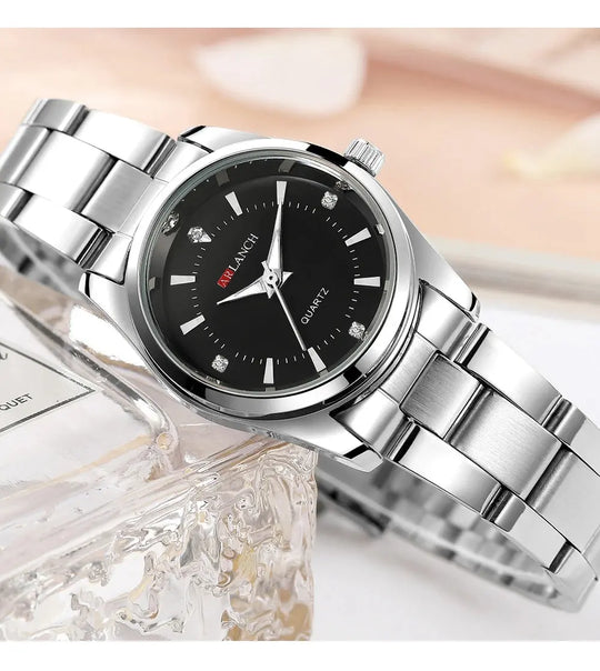 VA VA VOOM Luxury Minimalist Pink Rhinestone Women's Watch 29mm Mobile shop