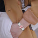 VA VA VOOM Luxury Minimalist Pink Rhinestone Women's Watch 29mm Mobile shop