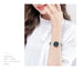 VA VA VOOM Luxury Minimalist Pink Rhinestone Women's Watch 29mm Mobile shop