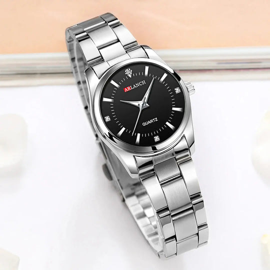 VA VA VOOM Luxury Minimalist Pink Rhinestone Women's Watch 29mm Mobile shop