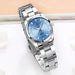 VA VA VOOM Luxury Minimalist Pink Rhinestone Women's Watch 29mm Mobile shop