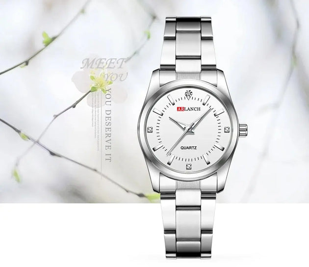 VA VA VOOM Luxury Minimalist Pink Rhinestone Women's Watch 29mm Mobile shop