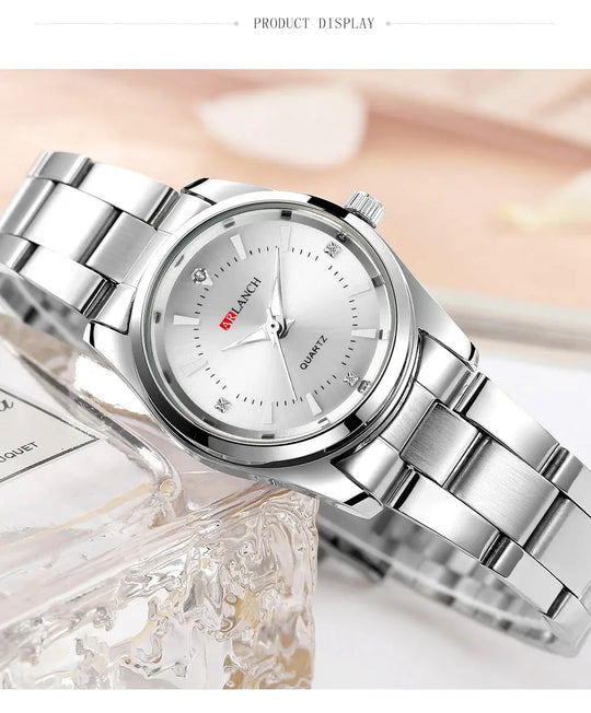 VA VA VOOM Luxury Minimalist Pink Rhinestone Women's Watch 29mm Mobile shop