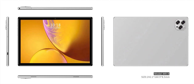 idoshow 10.1 Inch Octa Core Tablet PC with 8GB RAM and 64GB Storage, Android 12, 4G LTE Ryglobal