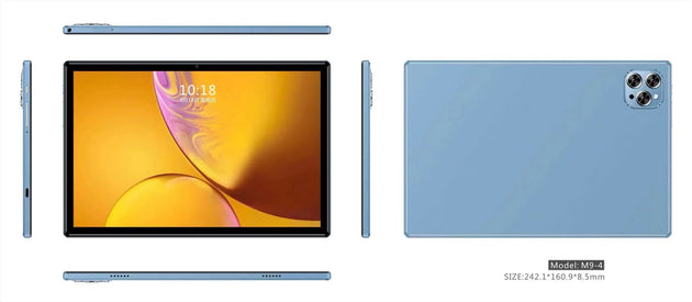 idoshow 10.1 Inch Octa Core Tablet PC with 8GB RAM and 64GB Storage, Android 12, 4G LTE Ryglobal