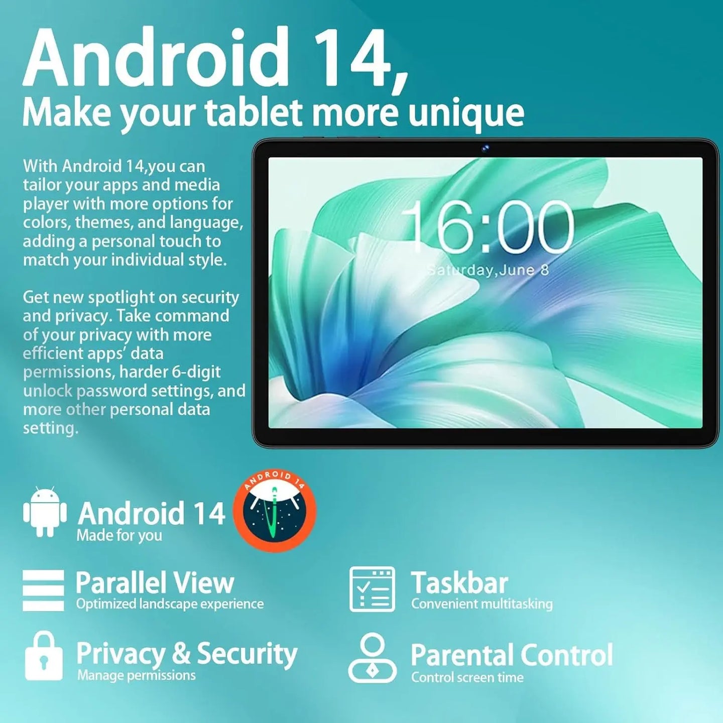 Android 14 Octa-Core 10-Inch Tablet - PRO 70 Mobile shop
