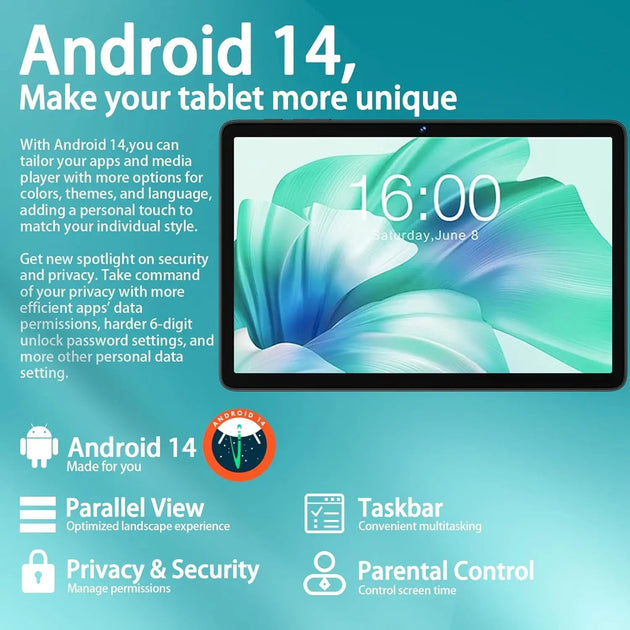 Android 14 Octa-Core 10-Inch Tablet - PRO 70 Mobile shop