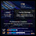 Ninkear N16 PRO 16-inch Gaming Laptop with Intel i7, 32GB RAM, 1TB SSD Ryglobal