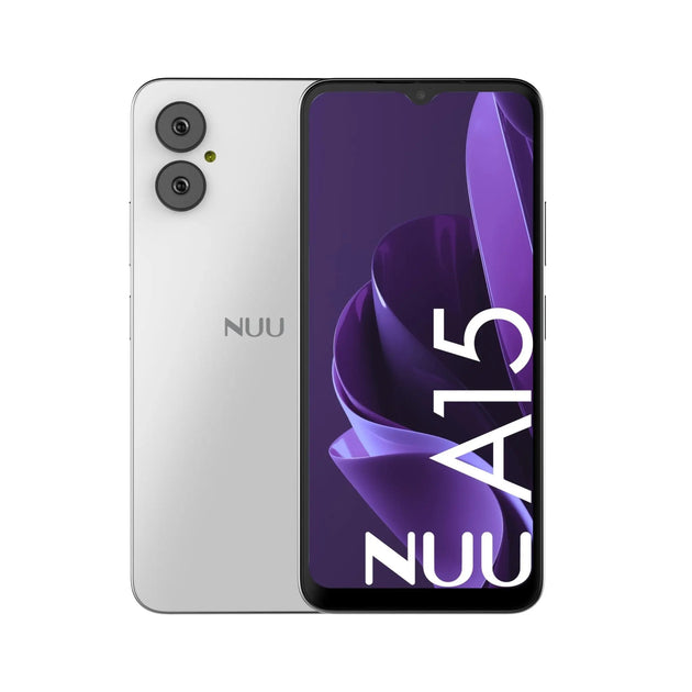 NUU A15 | 2023 | Unlocked | US Warranty | 6.5" HD | 128GB + 4GB RAM | 4,180mAh Battery | 50 MP AI Camera | Android 13 | - Mobile shop