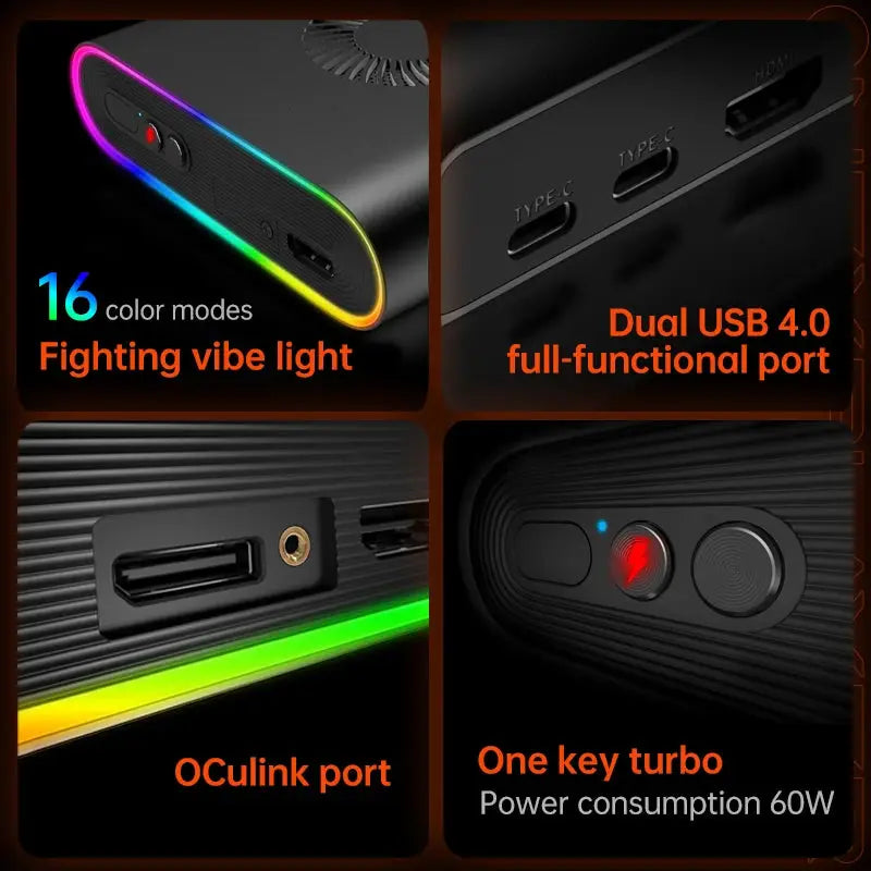 OneXPlayer M1 Mini PC - Intel Core i9, 7" Touchscreen, 512GB SSD, 16GB RAM Ryglobal