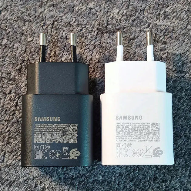 Samsung 25W Super Fast Charge Adapter with Type-C Cable for Galaxy S24 S23 S22 S21 S20 Note 20 Ultra Mobile shop