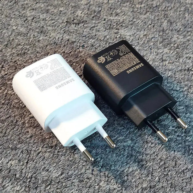 Samsung 25W Super Fast Charge Adapter with Type-C Cable for Galaxy S24 S23 S22 S21 S20 Note 20 Ultra Mobile shop