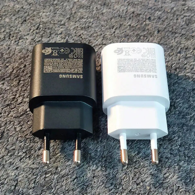 Samsung 25W Super Fast Charge Adapter with Type-C Cable for Galaxy S24 S23 S22 S21 S20 Note 20 Ultra Mobile shop