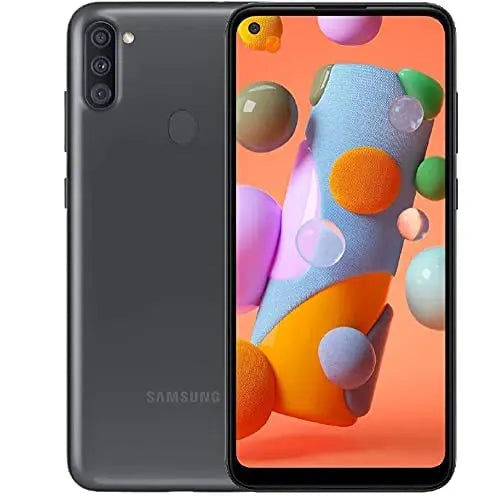 SAMSUNG Galaxy A11 SM - A115A 32GB Single - Sim Android Smartphone - Black (Renewed) - Mobile shop