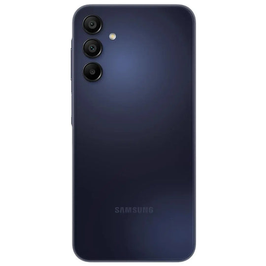 SAMSUNG Galaxy A15 5G (128GB, 2024) 6.5" 90Hz AMOLED, 50MP Camera, 4G Volte (Fully Unlocked International Model for AT&T, T - Mobile, Verizon, Global) A156U (Blue Black) (Renewed) - Mobile shop