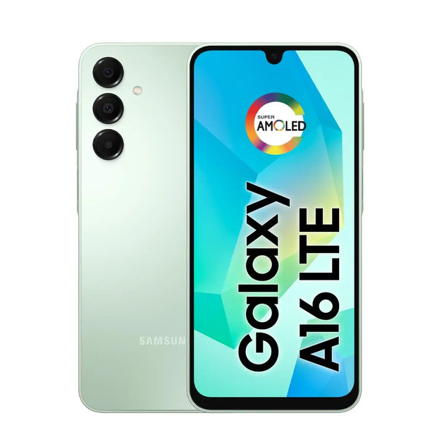SAMSUNG Galaxy A16 4G Dual SIM (128GB, 2025) 6.7" 90Hz AMOLED, Water Resistant, 8Core, 50MP Camera (Factory Unlocked International Model for GSM, Global) A165M/DS (25W Fast Charger Bundle) - Mobile shop