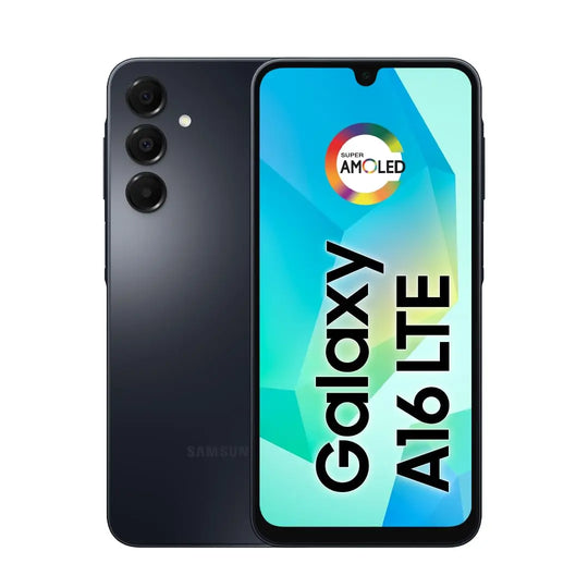 SAMSUNG Galaxy A16 4G Dual SIM (128GB, 2025) 6.7" 90Hz AMOLED, Water Resistant, 8Core, 50MP Camera (Factory Unlocked International Model for GSM, Global) A165M/DS (25W Fast Charger Bundle) - Mobile shop