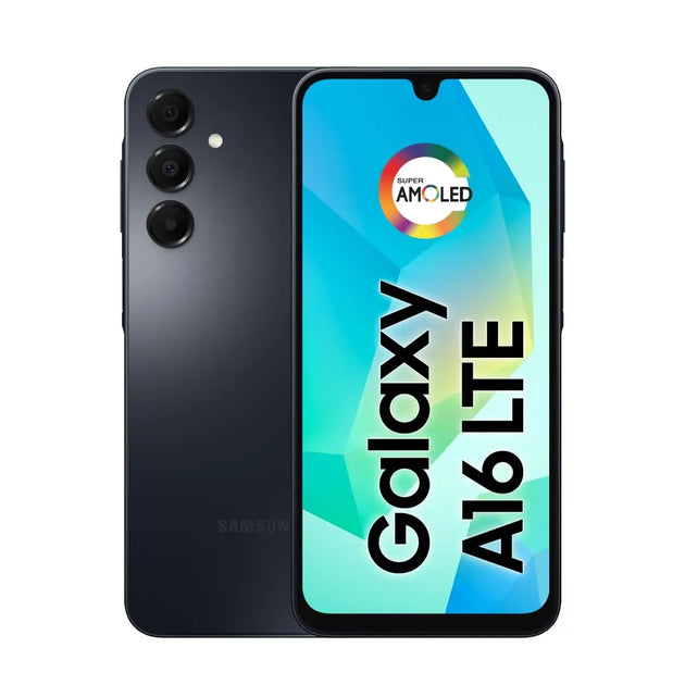 SAMSUNG Galaxy A16 4G Dual SIM (128GB, 2025) 6.7" 90Hz AMOLED, Water Resistant, 8Core, 50MP Camera (Factory Unlocked International Model for GSM, Global) A165M/DS (25W Fast Charger Bundle) - Mobile shop