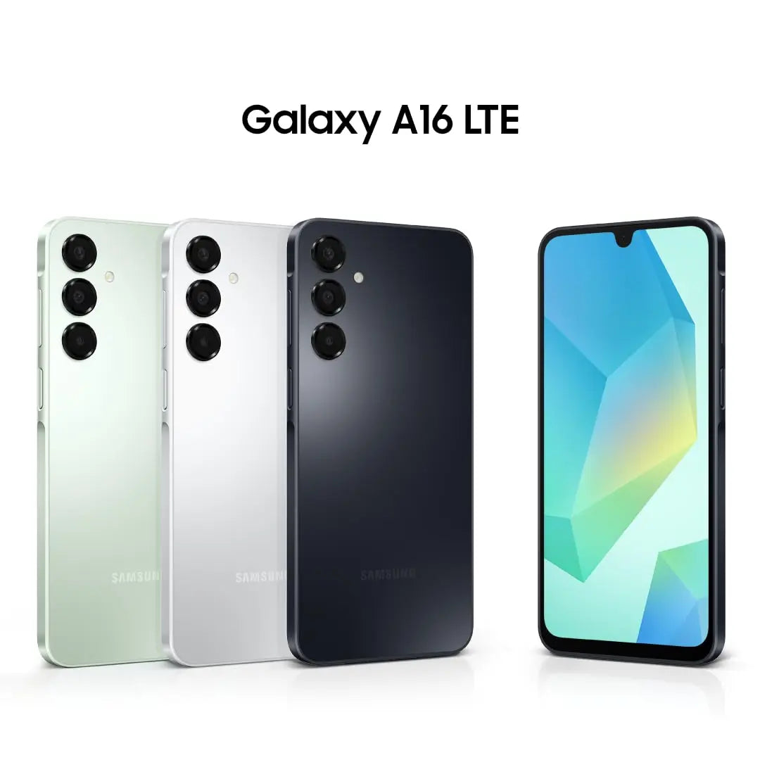 SAMSUNG Galaxy A16 4G Dual SIM (128GB, 2025) 6.7" 90Hz AMOLED, Water Resistant, 8Core, 50MP Camera (Factory Unlocked International Model for GSM, Global) A165M/DS (25W Fast Charger Bundle) - Mobile shop