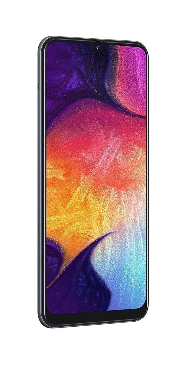 Samsung Galaxy A50 SM - A505G 64GB 4GB RAM 25 MP 6.4" Factory Unlocked - Black (Renewed) - Mobile shop