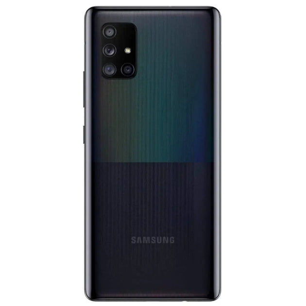 SAMSUNG Galaxy A71 5G (128GB, 6GB) 6.7" AMOLED+, Snapdragon 765G, 4500mAh Battery, Global 5G Volte GSM AT&T Unlocked (T - Mobile, Metro, Straight Talk) A716U (Prism Cube Black) (Renewed) - Mobile shop