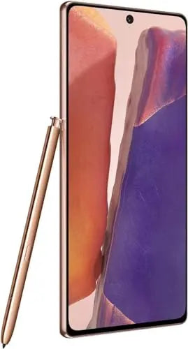 SAMSUNG Galaxy Note 20 5G (128GB, 8GB) 6.7" AMOLED+, Snapdragon 865, Global 5G Volte (GSM + CDMA) Factory Unlocked (AT&T, Verizon, Sprint, Metro) N981U (Renewed) - Mobile shop