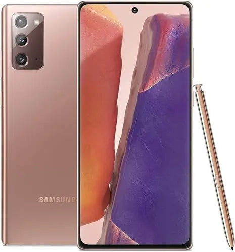 SAMSUNG Galaxy Note 20 5G (128GB, 8GB) 6.7" AMOLED+, Snapdragon 865, Global 5G Volte (GSM + CDMA) Factory Unlocked (AT&T, Verizon, Sprint, Metro) N981U (Renewed) - Mobile shop