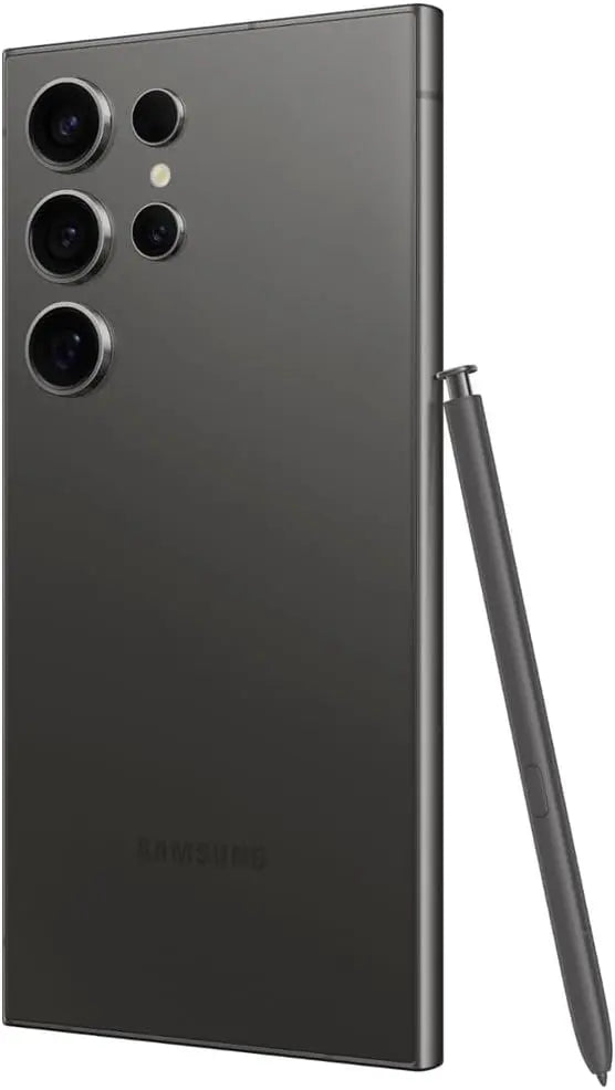 SAMSUNG Galaxy S24 Ultra 5G, US Version, 256GB, Titanium Black - Unlocked (Renewed) - Mobile shop