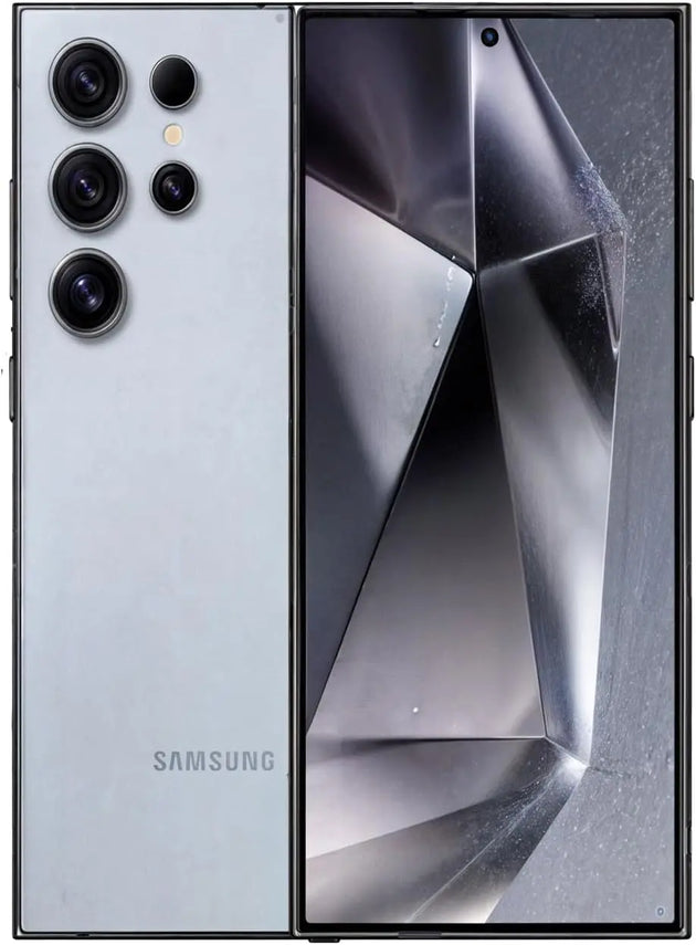 SAMSUNG Galaxy S24 Ultra 5G, US Version, 256GB, Titanium Black - Unlocked (Renewed) - Mobile shop
