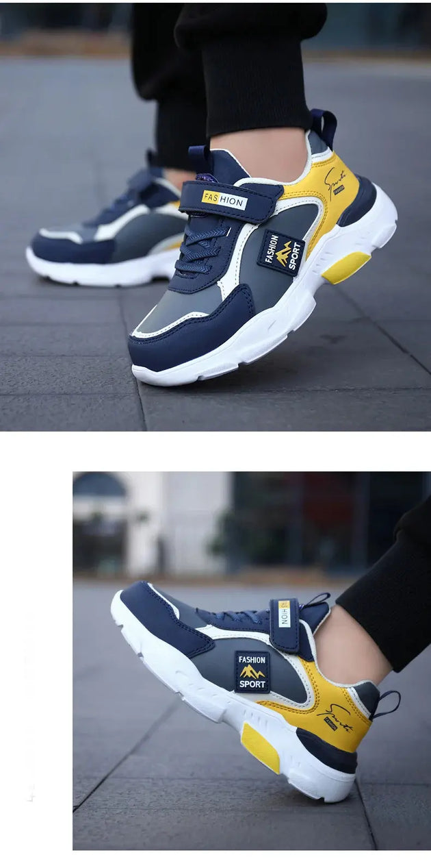 NBGAGACN Lightweight Breathable Outdoor Sneakers for Boys 7-13Y Mobile shop