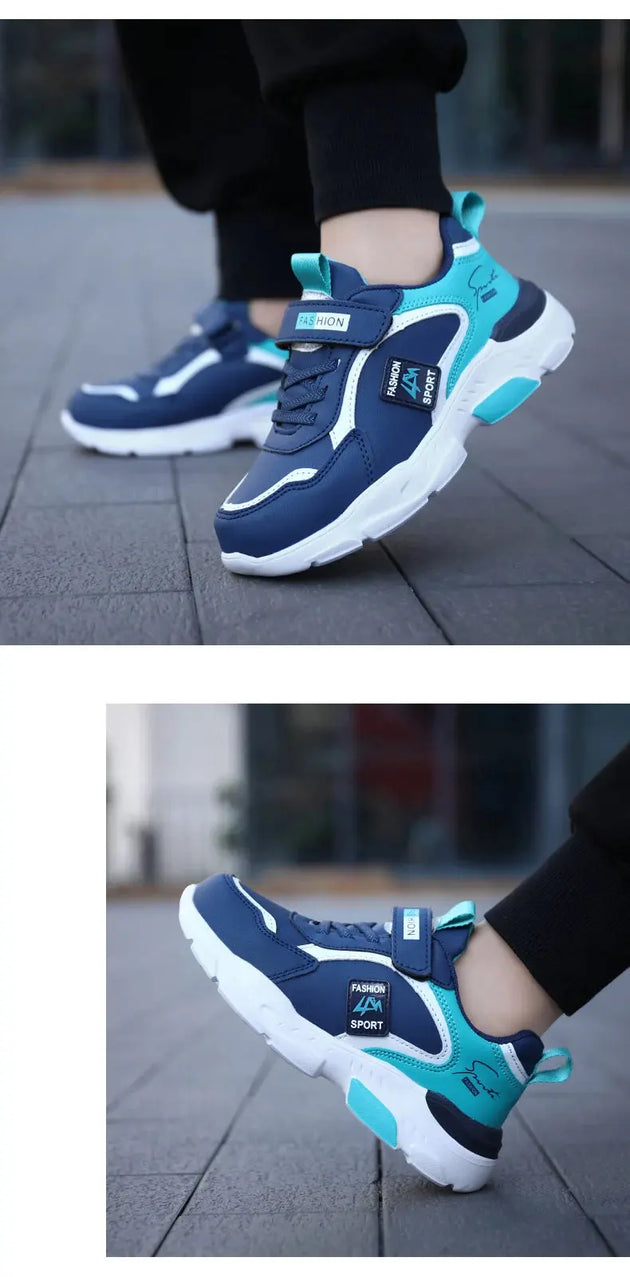 NBGAGACN Lightweight Breathable Outdoor Sneakers for Boys 7-13Y Mobile shop