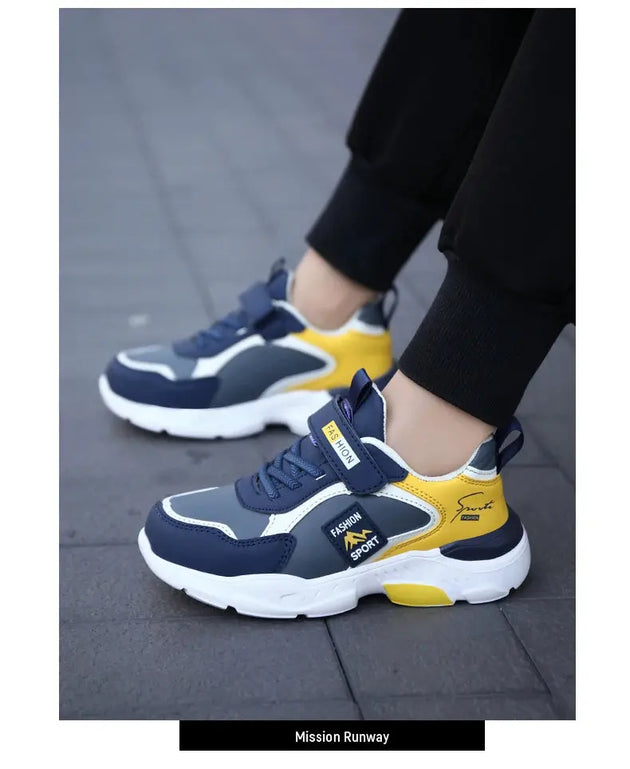 NBGAGACN Lightweight Breathable Outdoor Sneakers for Boys 7-13Y Mobile shop