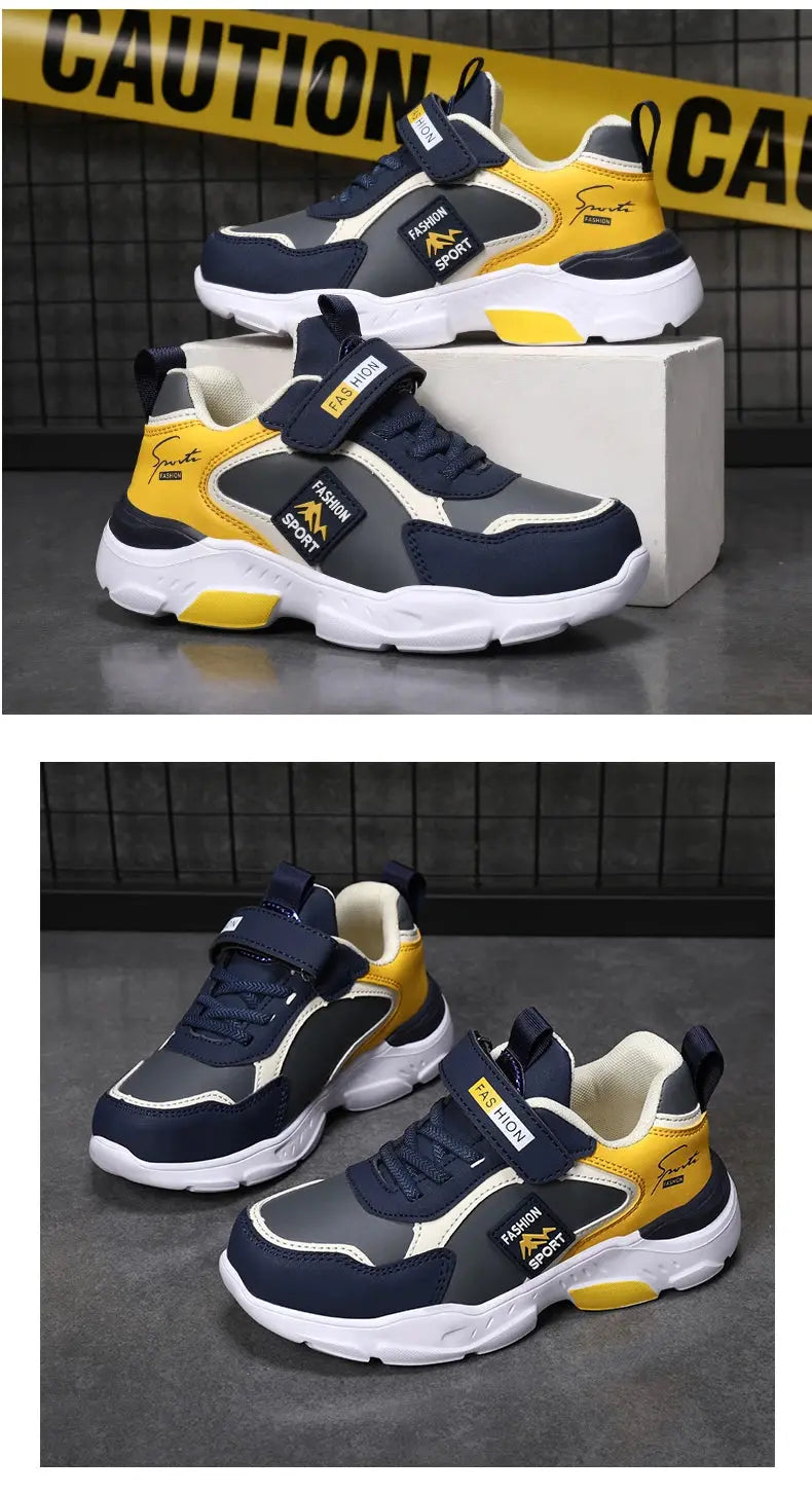 NBGAGACN Lightweight Breathable Outdoor Sneakers for Boys 7-13Y Mobile shop