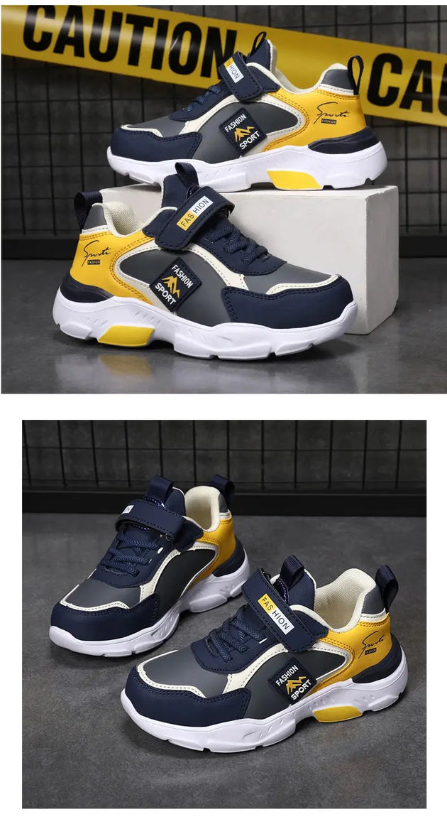 NBGAGACN Lightweight Breathable Outdoor Sneakers for Boys 7-13Y Mobile shop