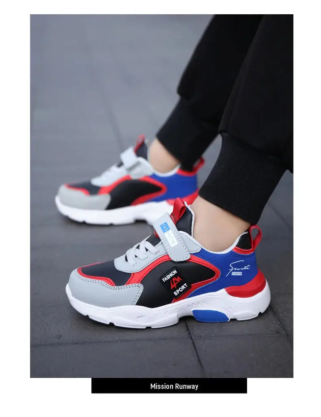 NBGAGACN Lightweight Breathable Outdoor Sneakers for Boys 7-13Y Mobile shop