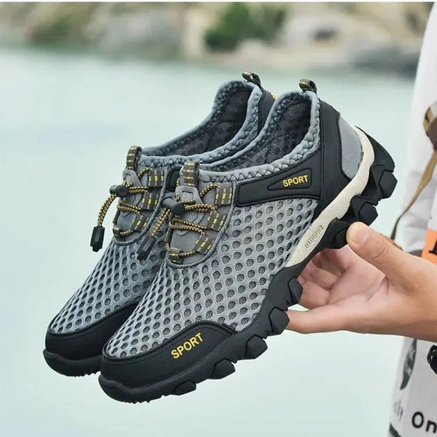NoEnName_Null Men's Breathable Mesh Casual Sneakers Mobile shop