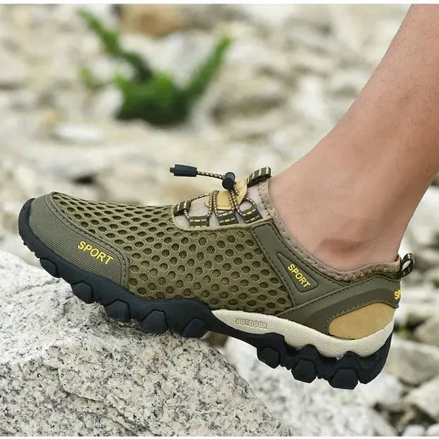 NoEnName_Null Men's Breathable Mesh Casual Sneakers Mobile shop