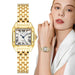 GREALY Gold Stainless Steel Ladies Fashion Quartz Watch Mobile shop
