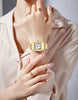 GREALY Gold Stainless Steel Ladies Fashion Quartz Watch Mobile shop