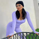 Women's Seamless Long - Sleeve Yoga Jumpsuit - Mobile shop
